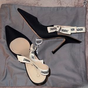 Authentic Christian Dior Slingback Heels